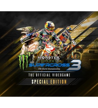 Monster Energy Supercross - The Official Videogame 3 - Special Edition XBOX One Xbox One Key EUROPE